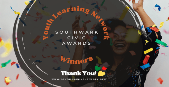 Youth Learning Network granted Southwark Civic Award.