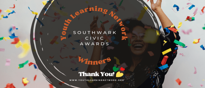 Youth Learning Network granted Southwark Civic Award.